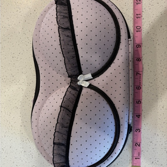 Pink Polka Dot Women's Bag - Picture 7 of 11